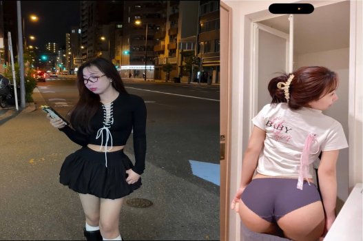 Clip hot em du học sinh mông trắng