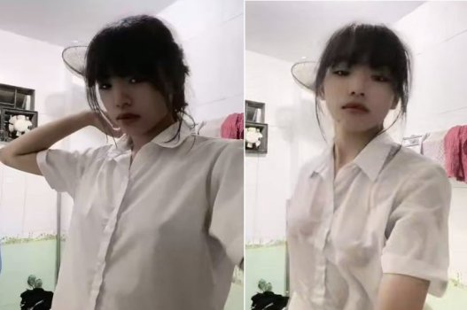 Nữ sinh tắm cũng muốn crush biết