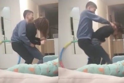 Chịch em vợ khi ghé nhà sửa điện